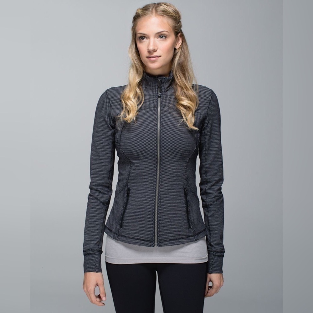 Lululemon Forme Jacket II *Textured Size 8